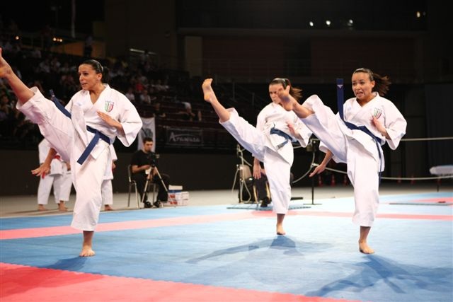 Al  Mondiale di Parigi le Squadre Azzurre di Kata raggiungono la finale